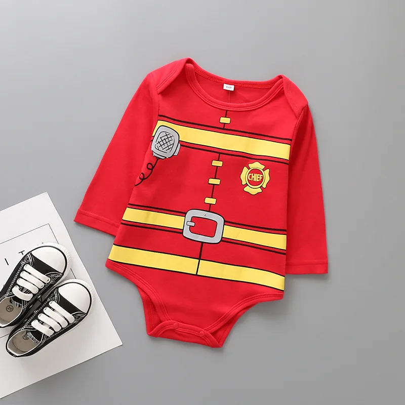 

Long Sleeved Newborn Baby Christmas Bodysuit Cotton Infant Toddler Baby Boys Girls Christmas Jumpsuit One Piece Clothes DS19