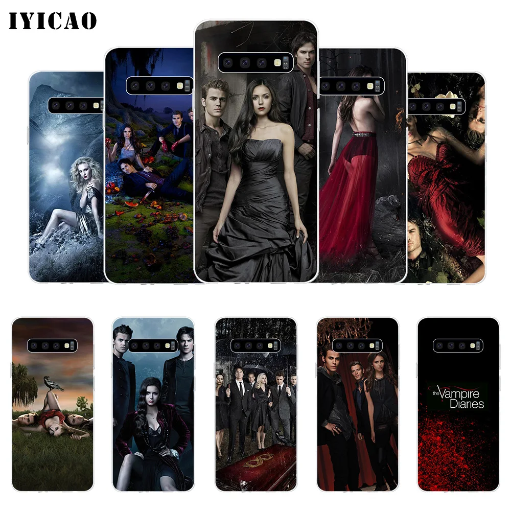 IYICAO Дневники вампира Сезон 8 Мягкий силиконовый чехол для телефона Samsung Galaxy S10e S10 S9