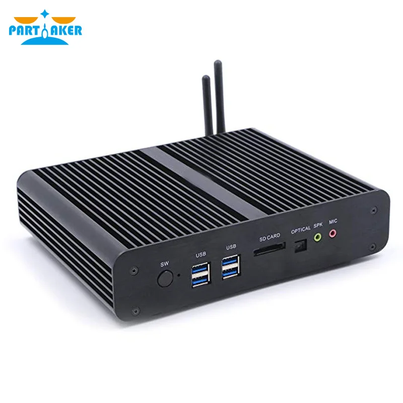 Windows мини ПК i7 4650u i7 4500u Barebone HTPC Intel Nuc Безвентиляторный Компьютер Haswell graphics HD 5000 300M Wifi