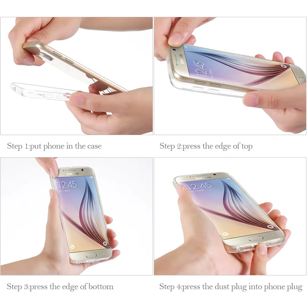 Kisscase для Samsung Galaxy S8 силиконовый чехол transparen телефона плюс s8plus задняя крышка clear |