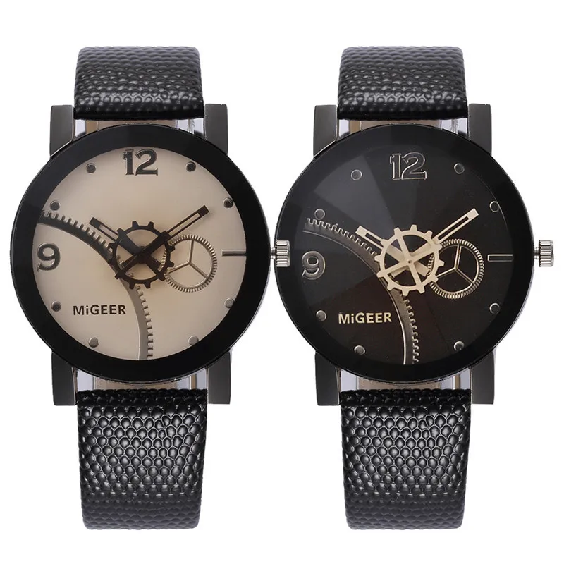 2017 Роскошные модные женские Ретро дизайнерские кожаные Аналоговые кварцевые