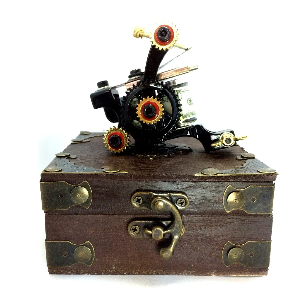 Высококачественная профессиональная тату-машина ручной работы из чистого