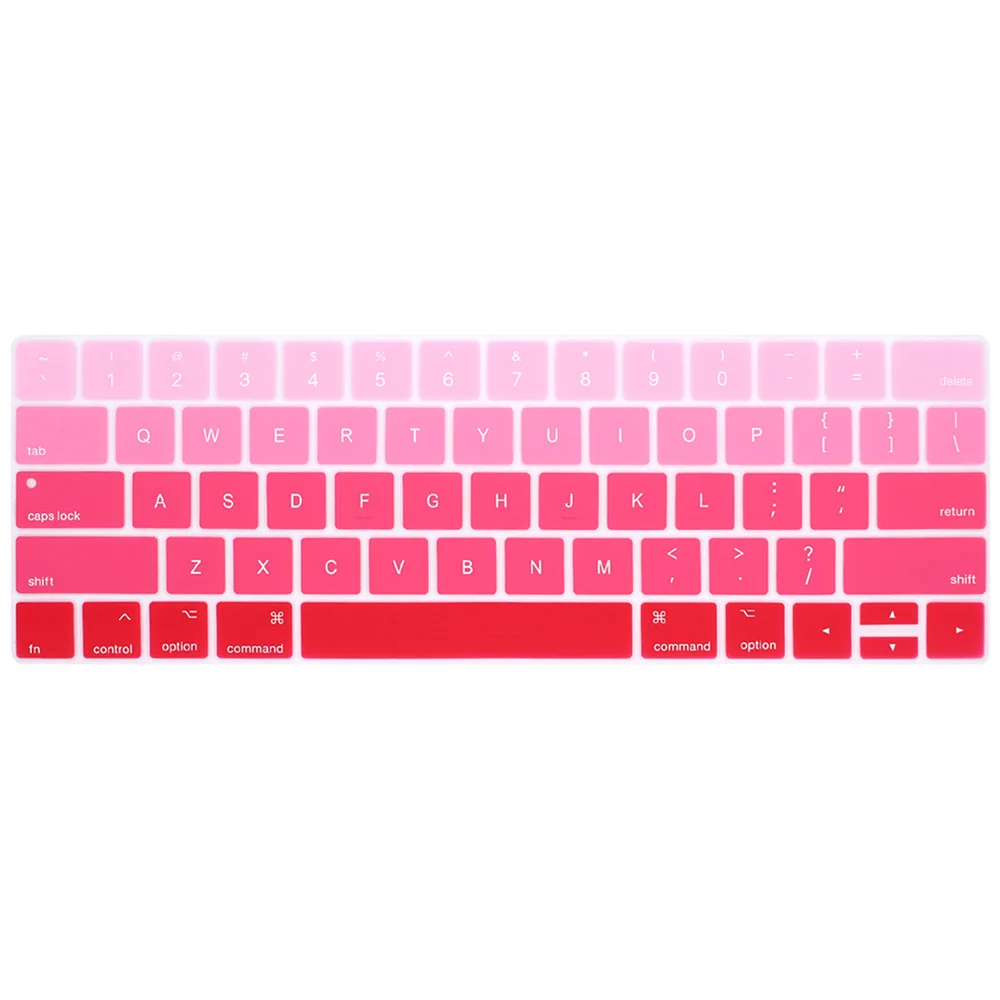 Новая крышка клавиатуры для Mac Book 13 15 дюймов с сенсорной панелью A1706 A1707 A1989 A90 Чехлы для клавиатуры градиентная клавиатура пленка