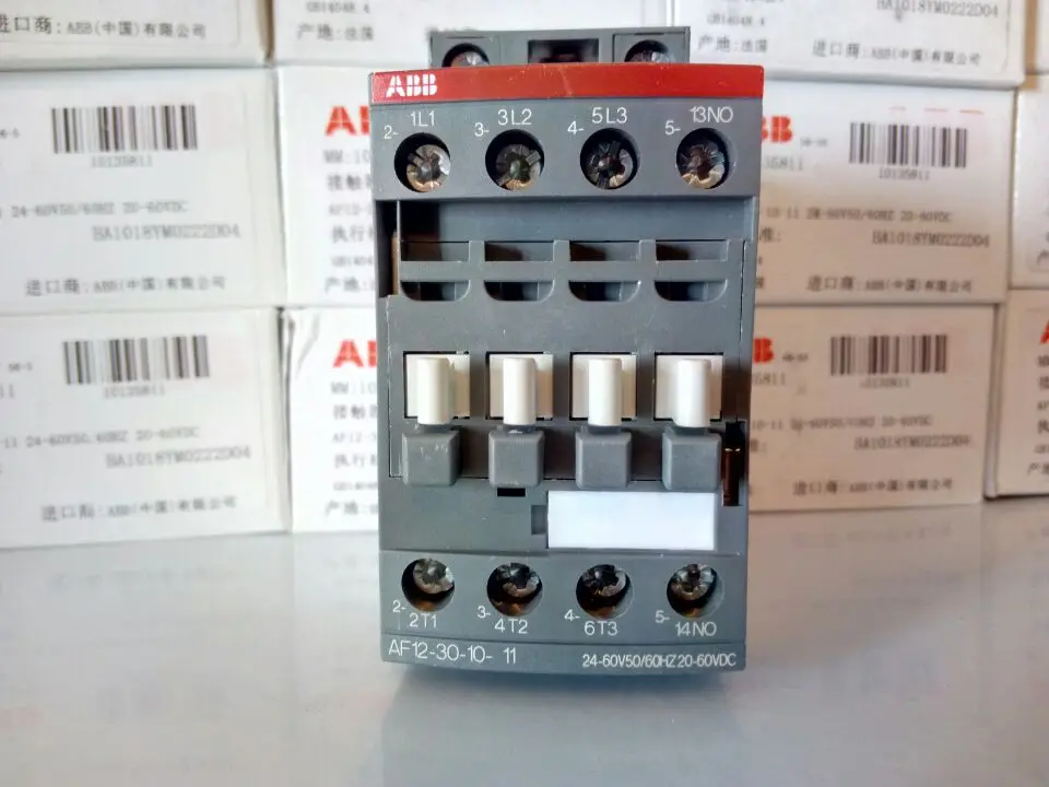 ABB контактор AF12 30 10 11 24 60VDC DC AC обмен новый оригинальный 1 шт.|ЖК-экраны и панели для