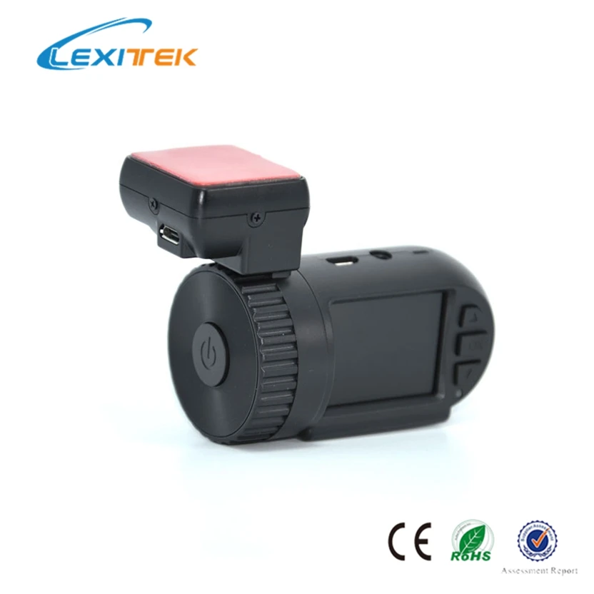 Lexitek мини 0805 Автомобильный видеорегистратор Камера Dash Cam камера черный ящик Ambarella