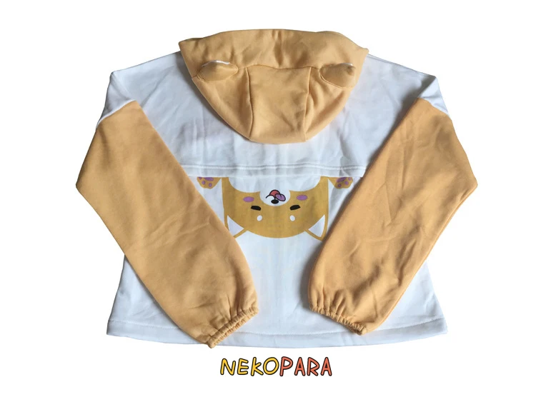 Забавный Косплей Shiba Doge тема Для женщин куртка с длинными рукавами пальто