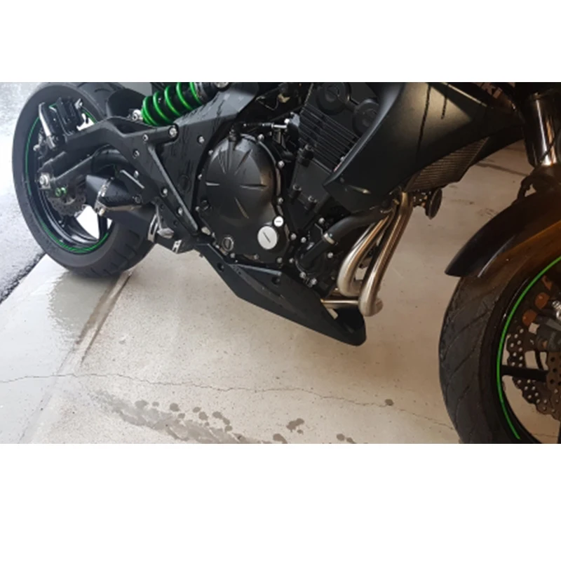 Moto rbike глушитель полный системы спереди ум ссылка трубы для Kawasaki 2012 2013 ER-6N ER-6F ниндзя 650R ER 6n
