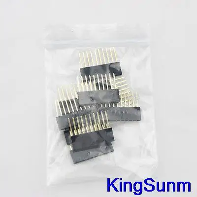 Бесплатная доставка 10 шт. контактный Женский Высокий Штабелируемый разъем|socket