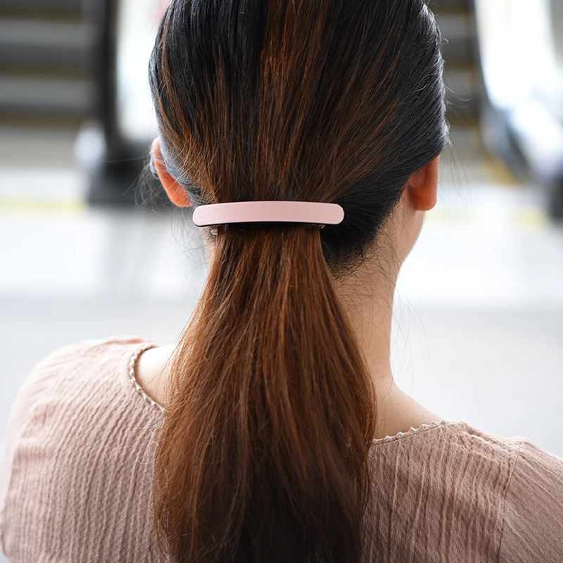 Женский головной убор 2023 простые корейские заколки для волос офисная заколка