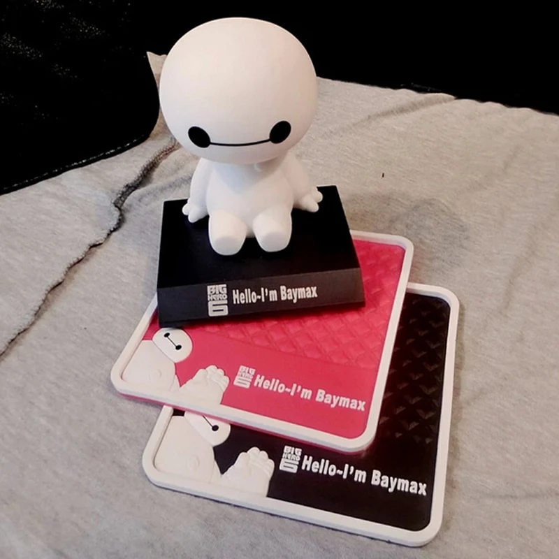 Новый дизайн автомобильный Стайлинг baymax нескользящий коврик аксессуары