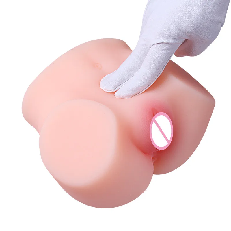 3D большая задница пухленькая Анальная мягкая TPE секс куклы реалистичные вагины и