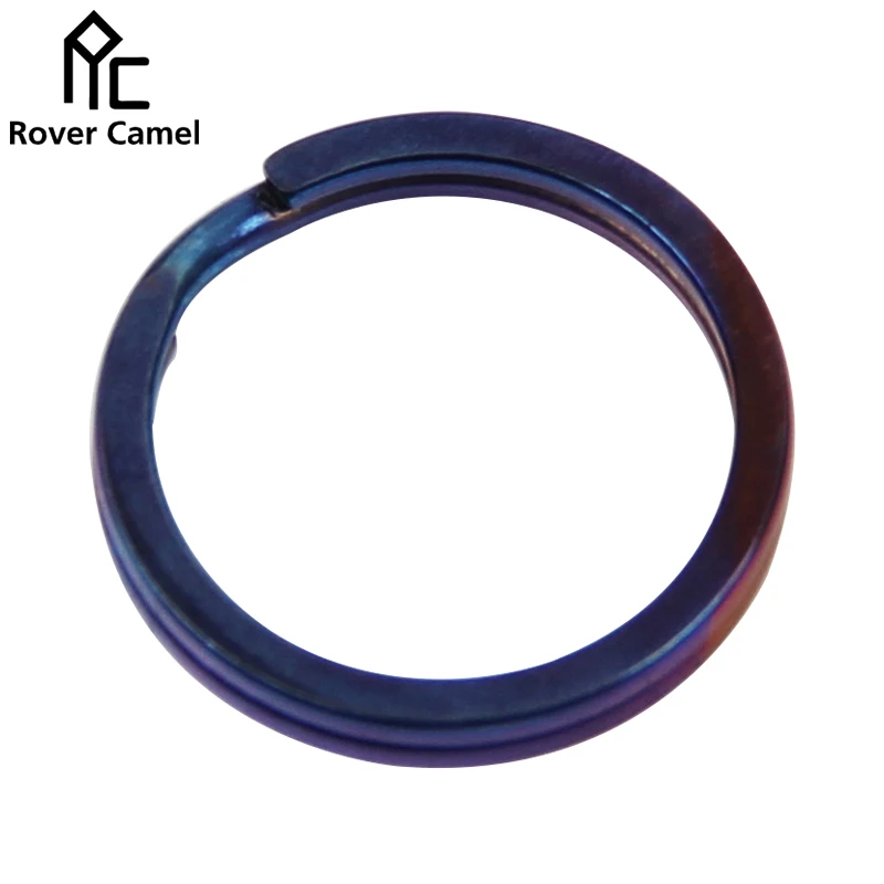 Rover Camel Titanium EDC брелок чистое кольцо для ключей сплит 5 шт./лот цветной|5 pcs/lot|ring 5ring pcs