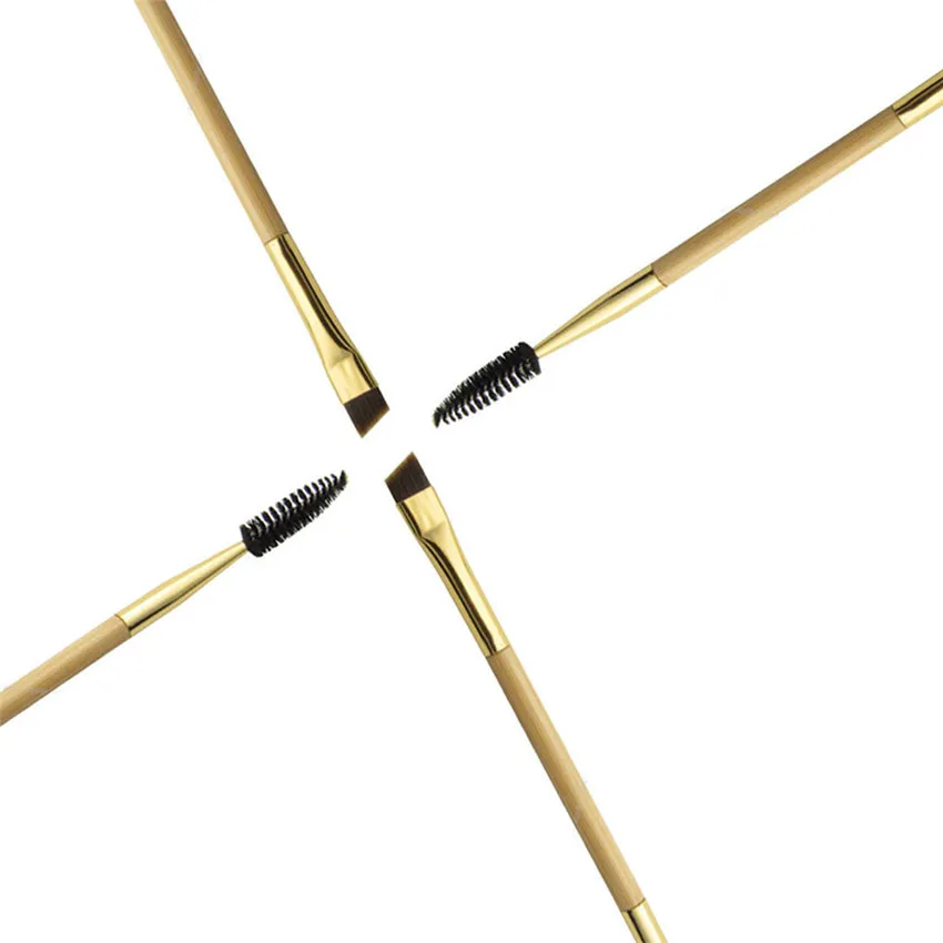 2 шт. кисти для ресниц с бамбуковой ручкой|Аппликатор теней век| |