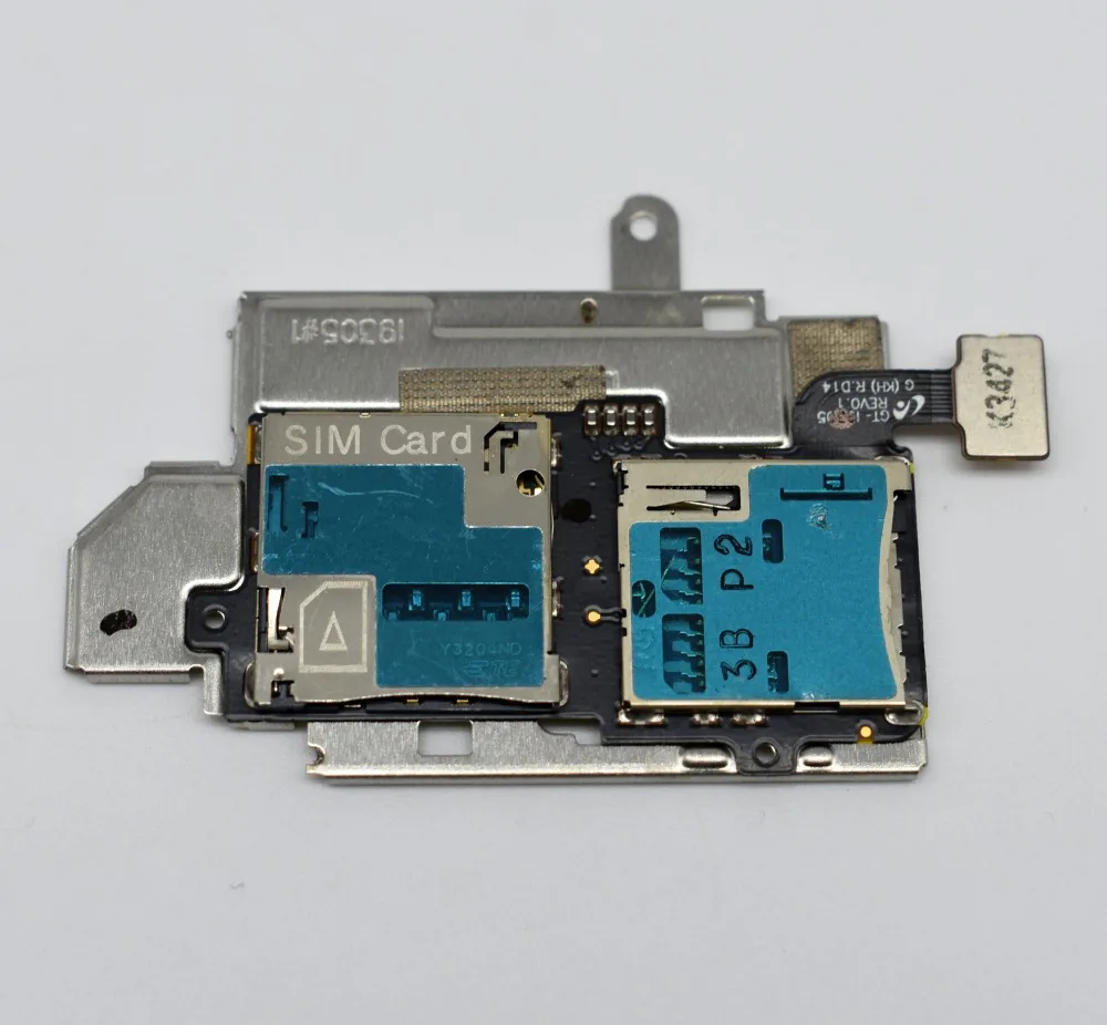 5 шт./лот для Samsung Galaxy S3 4G i9305 устройство чтения SIM карт Micro SD с гибким кабелем