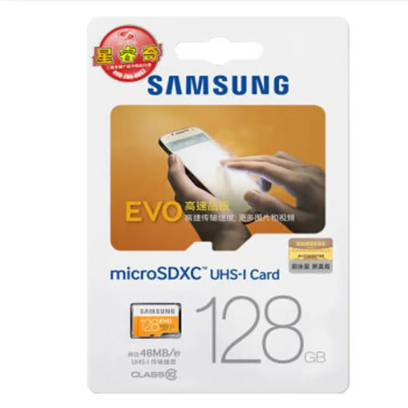 Карта памяти SAMSUNG Micro SD 64G 128G MicroSD карты SDHC SDXC Max 95 м/с EVO 64 Гб C10 TF Транс Флэш карта Mikro |