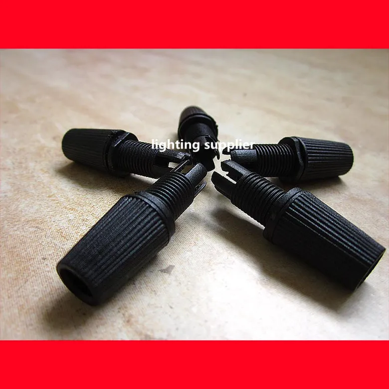 Черный пластиковый зажим для кабеля 100 шт./лот провода бесплатная доставка|cable