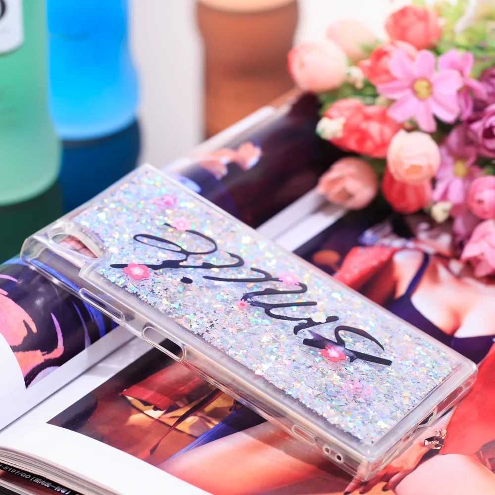 Чехол с блестками для Sony Xperia XA1 Plus чехол телефона блестящими звездами