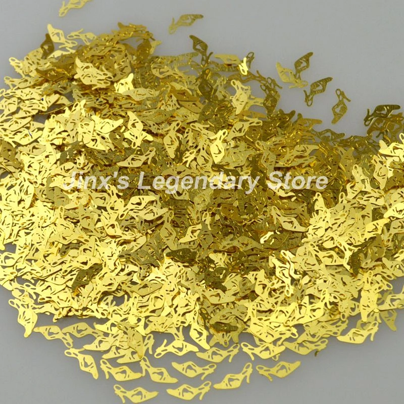 Новинка 2018 красивые золотые туфли на высоком каблуке металлические украшения