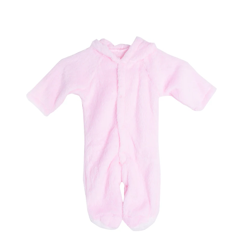 pink Детские ползунки с капюшоном для новорожденных мальчиков и девочек, мягкий теплый зимний комбинезон с длинными рукавами и изображением животных, милая одежда для детей 3-12 месяцев, Прямая поставка - Цвет: pink