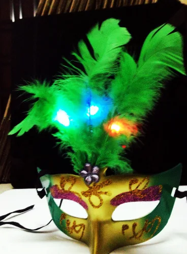 20 шт./лот светодиодная светящаяся итальянская Венецианская цветная краска