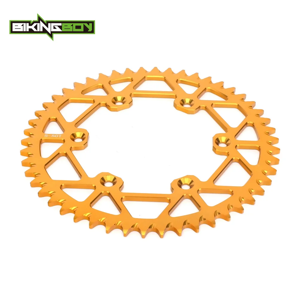 Алюминиевая Задняя звездочка 520 48T 49T 50T 51T 52T для SUZUKI RM125 250 DR250 350 DRZ250 400 RMX250 450 RMZ250 1984 14