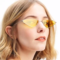 cat eye sunglasses triangle sunglasses women small frame sun glasses eyewear female oculos de sol