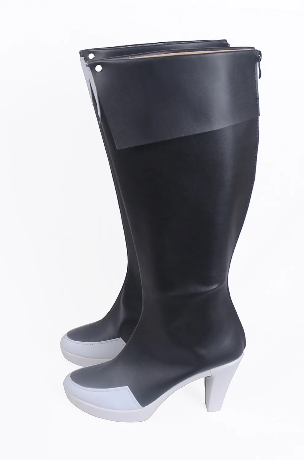 

Azur Lane USS Enterprise Cosplay Boots Black Shoes Custom Made