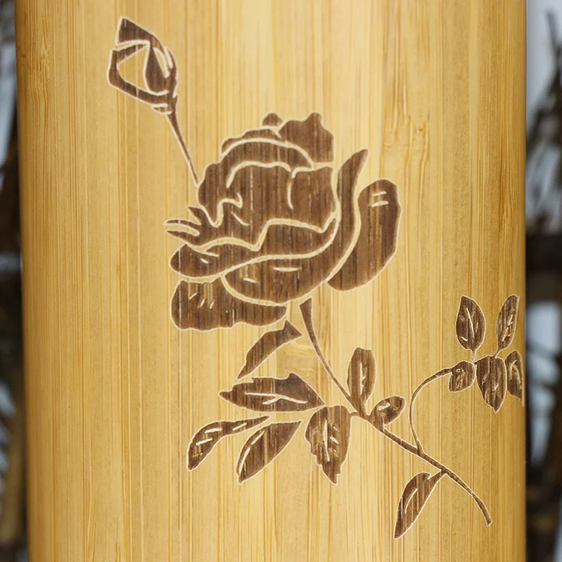 400 мл бамбуковый дорожный термос чашка из нержавеющей стали для воды вакуумные