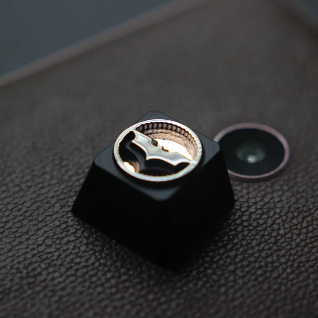 Заказной тисненый цинковый сплав keycap Для Игры Механическая клавиатура, высококачественный уникальный DIY для C - Цвет: Bruce Wayne