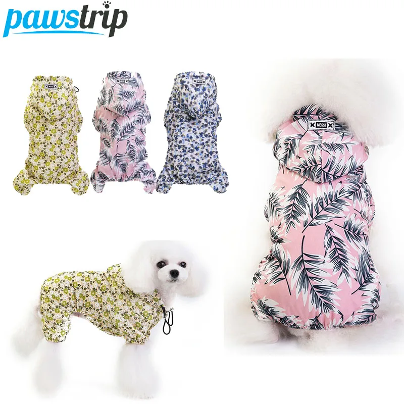 

pawstrip S-XXL Pet Dog Raincoat Waterproof Dog Coat Chihuahua Poodle Puppy Outfits Small Dog Clothes/Rain Coat Clothing