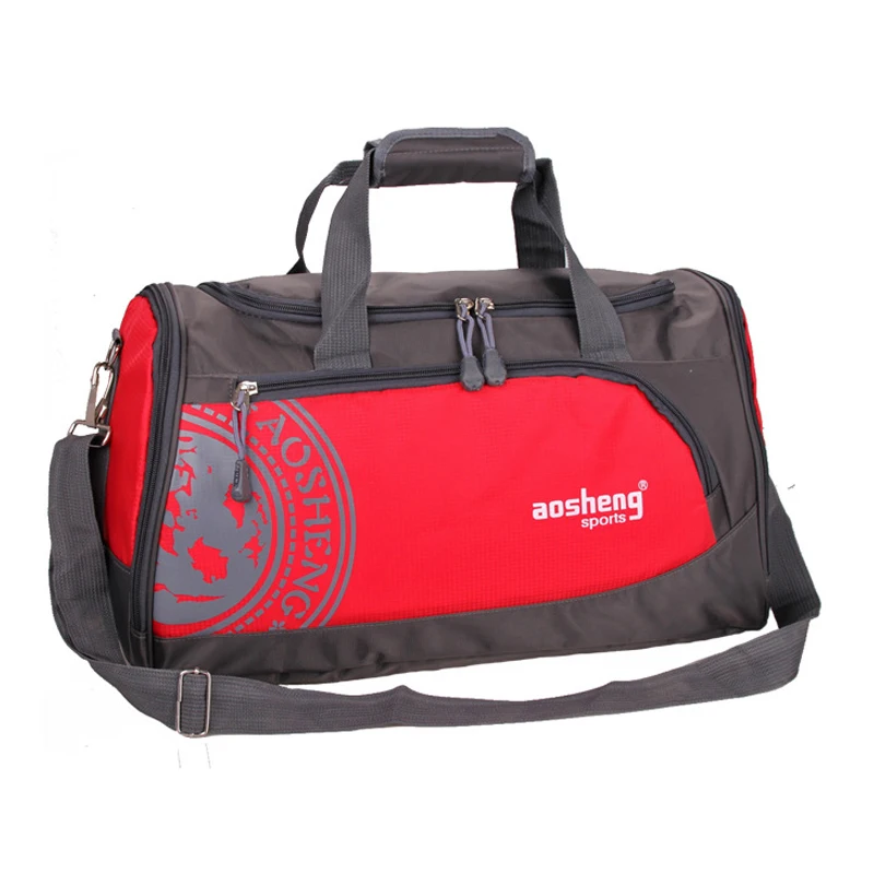 Профессиональные Нейлоновые Спортивные сумки через плечо для спортзала унисекс