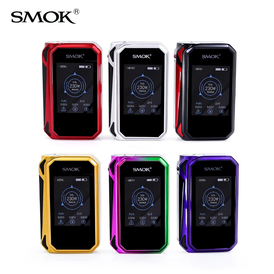 Оригинальный испаритель SMOK Vape Mod G-Priv 2 TC VW Box 230 Вт сигарета электронный мод