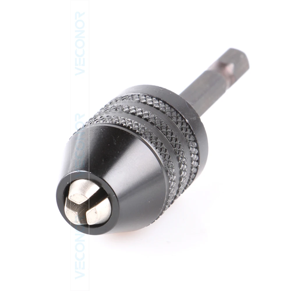 Keyless сверло Chuck 1/4 "Шестигранным хвостовиком влияние отвертка адаптер конвертер
