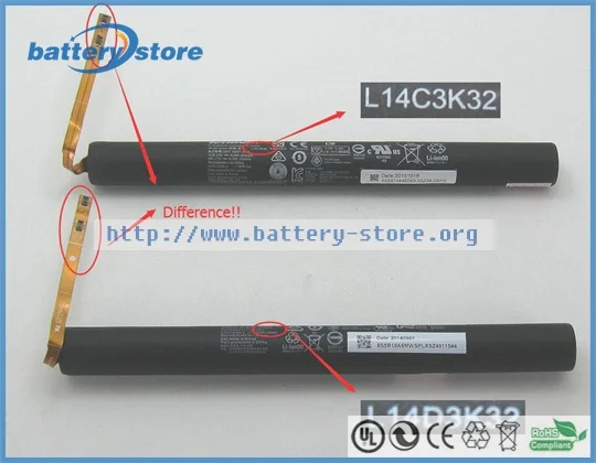 Оригинальный аккумулятор для ноутбука L14D3K32 L14C3K32 LENOVO Yoga Tablet 2 отечественная