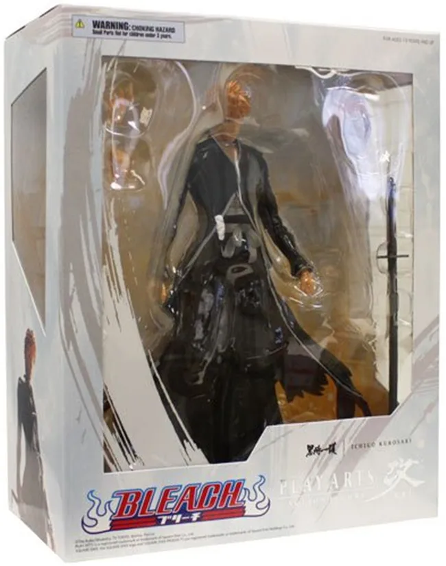 Play Arts Kai Kurosaki Ichigo PVC Action Figure Collectible Model Toy 27.5cm | Игрушки и хобби