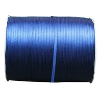 18 3mm dk blue gift packing tape cord satin ribbon belt880ydsroll wedding part decoration diy craft accessories