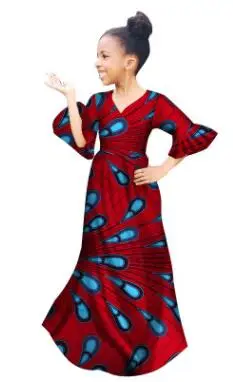 

2019 elegent fashion style african small girl plus size dress XS-3XL