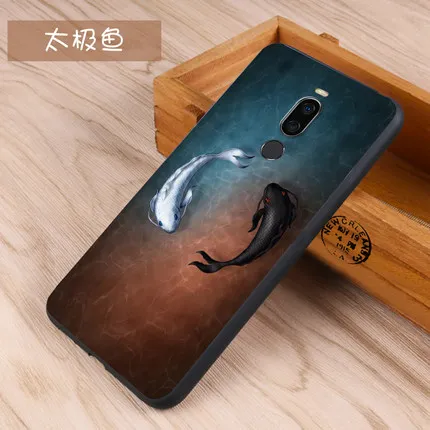 Темно-серый Чехол для Meizu X8, чехол для Meizu X8, силиконовый чехол, чехол для Meizu X8, чехол для телефона s, для Meizu X8, ТПУ, с рисунком - Цвет: Темно-серый