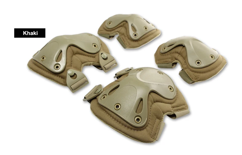 Армейские наколенники и налокотники полевого цвета FG с колпачком|acu army|army acuwoodland