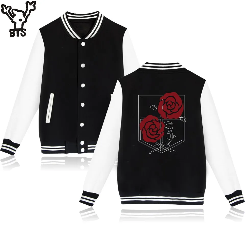 

Attack On Titans Baseball Jacket Hoodies And Sweatshirt For Couples Anime Capless Hoodies Men Attack On Titan Jacket Clothes
