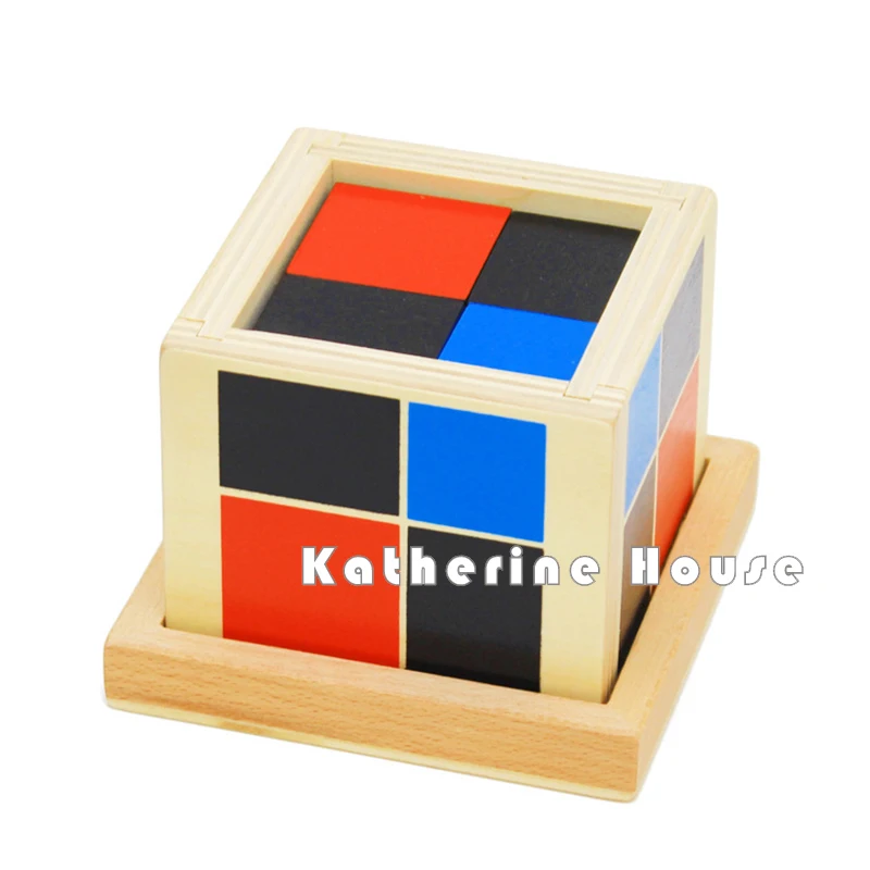 Детские игрушки Монтессори альгебраические биномиальные кубики для раннего