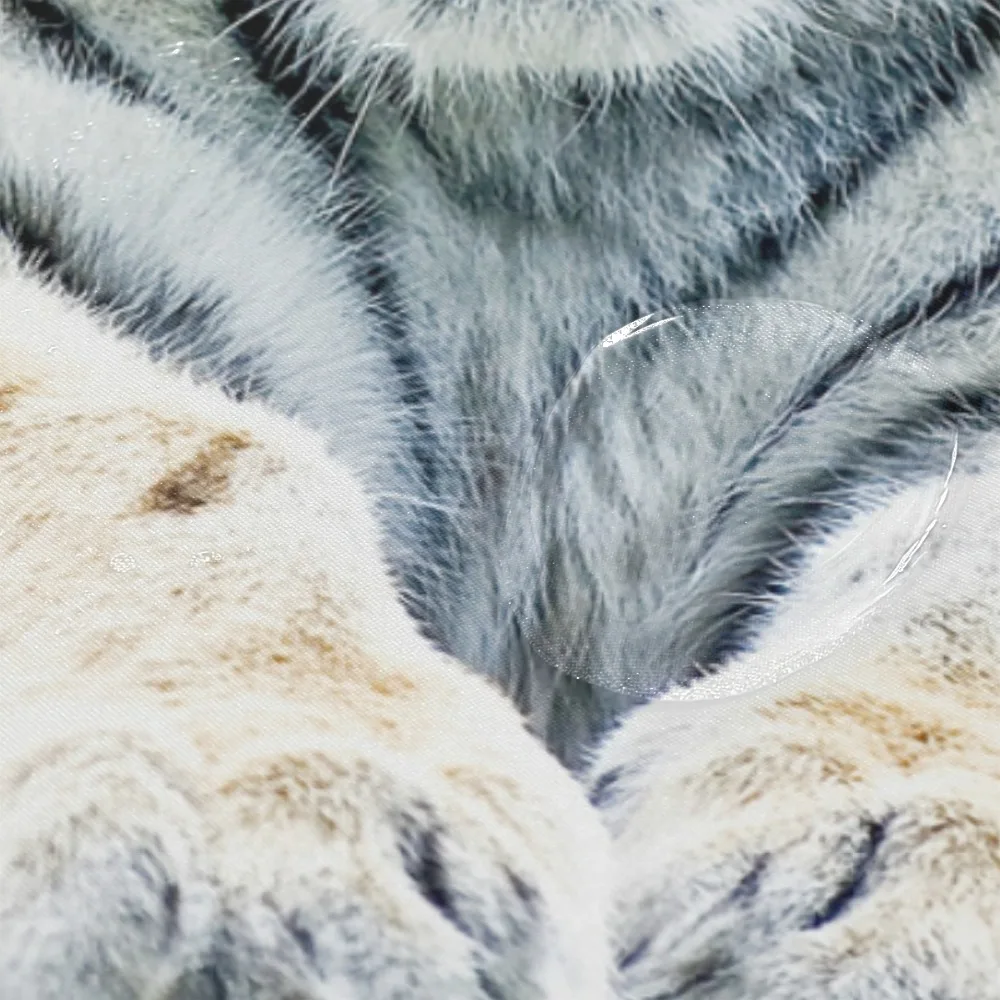 Водонепроницаемая занавеска для душа из полиэстера с изображением животных | Дом