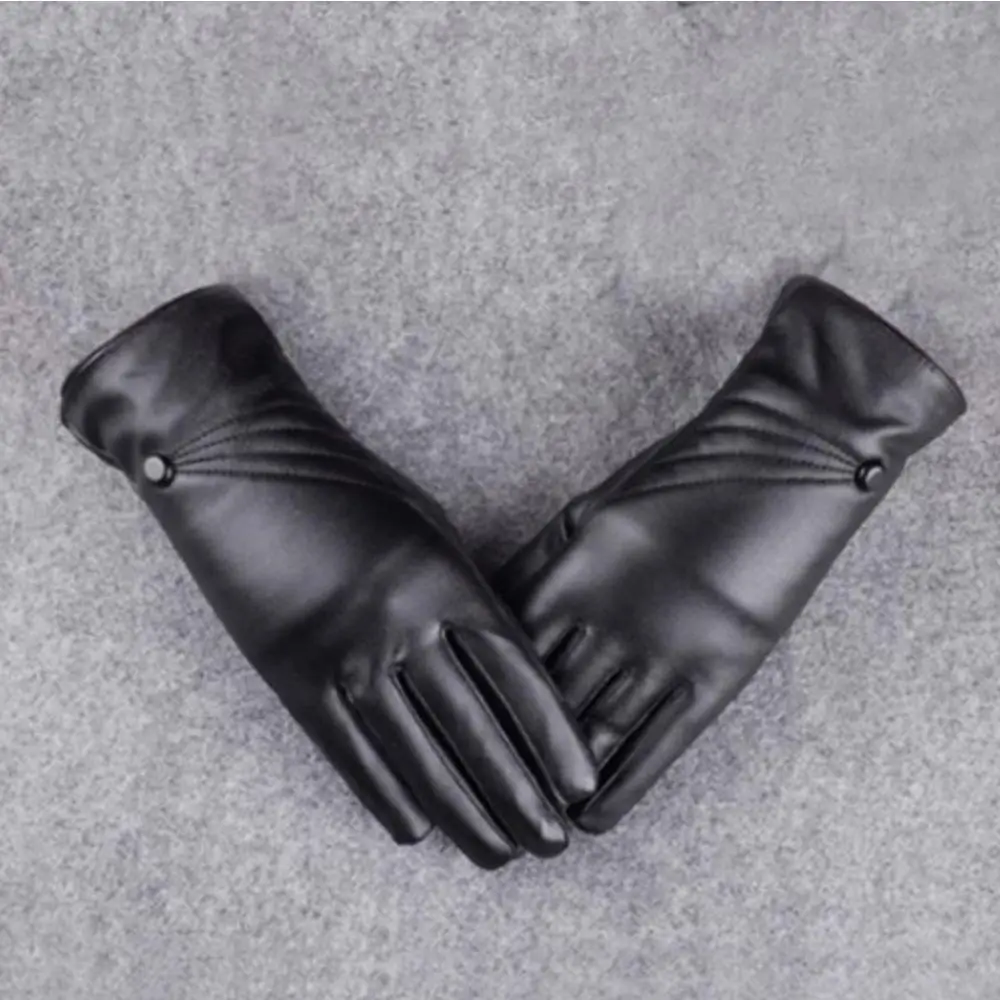 1 пара новинка женский зимний чехол из искусственной кожи супер яркий для пальцев