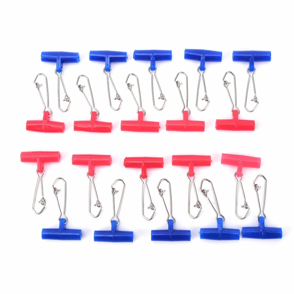2018 Новое прибытие 10 шт пластиковые рыболовные грузила скольжения зажимы головка