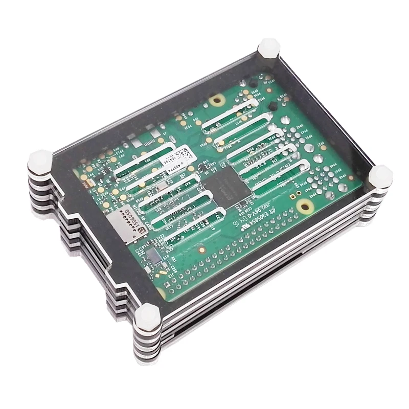RASPBERRY PI 3B + коробка Чехол черный и прозрачный с вентилятором | Компьютеры офис