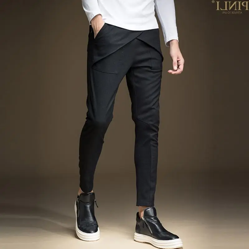 Бесплатная доставка Новые модные повседневные мужские осенние