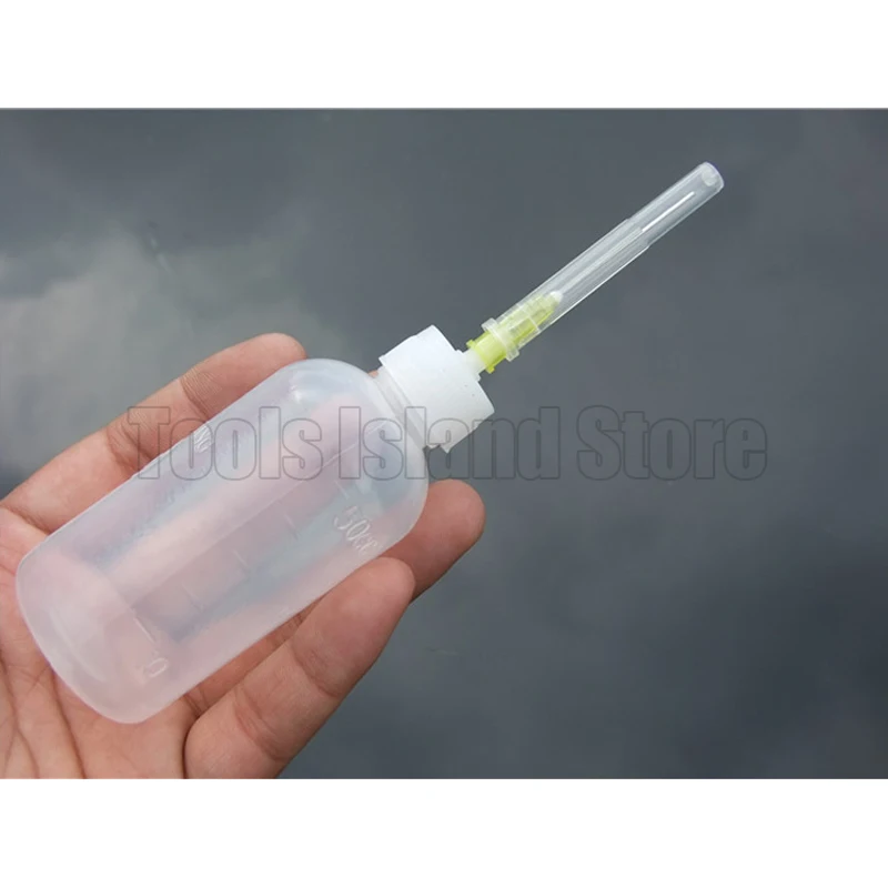 Пластиковая прозрачная бутылка для жидкости 50 мл|Аксессуары