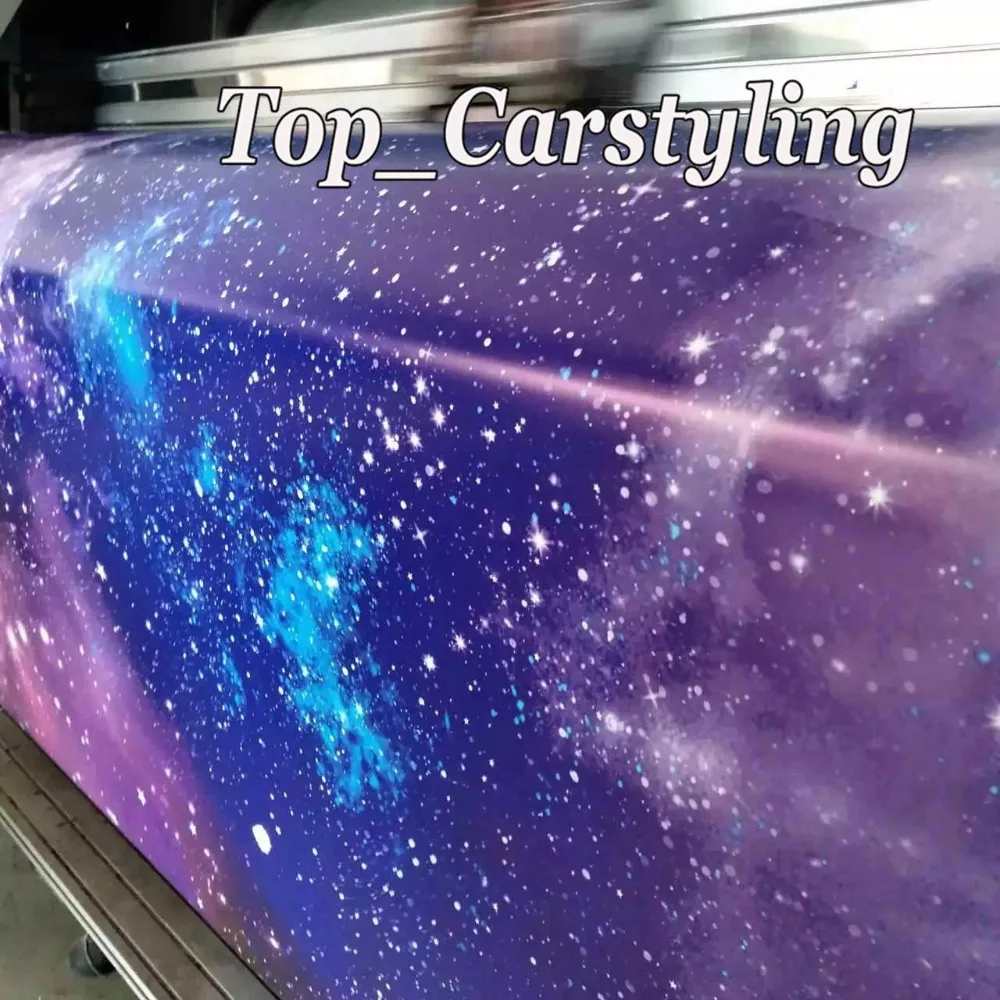 2017 Galaxy виниловая печатная автомобильная пленка Стайлинг графическая фольга