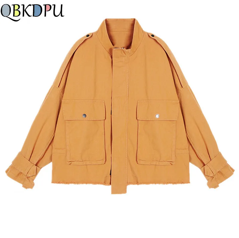 Куртка женская с длинным рукавом ветровка свободная 2019|Женские куртки| |