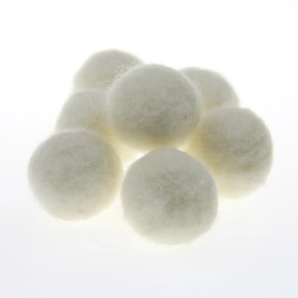Style 1 as photo 5 шт. 30 мм красочный круглый шарик из шерстяного войлока s Pom Poms для Diy девушек вечерние принадлежности Свадебные украшения шарик из шерстяного войлока аксессуары - Цвет: Style 1 as photo